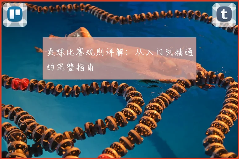 桌球比赛规则详解:从入门到精通的完整指南